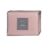 Ardor Lottie Blush Pinsonic Embossed Quilt Cover Set Queen - 45-Degree Angle