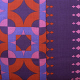 Apartmento Miami Magenta Reversible Polyester Cotton Quilt Cover Set King - Side View