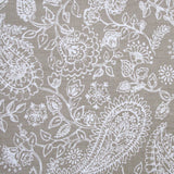 Ardor 225TC Cotton Rich Paisley Stone Quilt Cover Set Queen - Side View