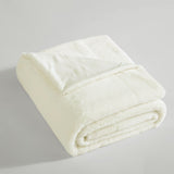 Ardor Benz Faux Fur Soft Plush Throw Rug 130x170cm Cream
