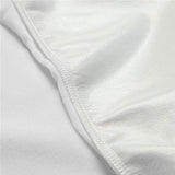 Bamboo Waterproof Fitted Mattress Protector for Large Cots - 135x77x19cm