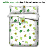 Ramesses White Avocado Kids Advventure 5 Pcs Comforter Set King - Front View