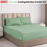 Ramesses Avocado 2000TC Cooling Bamboo Combo Set Queen
