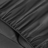 Ramesses 1000GSM Charcoal Mattress Topper Single - Top-Down View