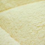 Ramesses 1600GSM Sherpa Winter Mattress Topper King Single - Top-Down View