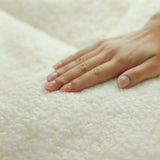 Ramesses 1200GSM Sherpa Winter Mattress Topper Queen - Side View