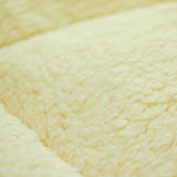 Ramesses 1200GSM Sherpa Winter Mattress Topper Queen - Top-Down View