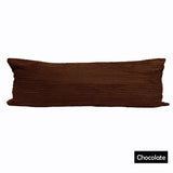 Ramesses Body Pillow with Pillowcase Chocolate - Front View