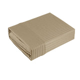 Ramesses 1000TC American Pima Cotton Narrow Stripe Sheet Set Linen Queen