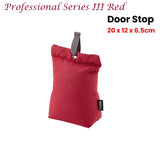 Ladelle Professional Series III Red Door Stop 20 x 12 x 6.5cm - Front View