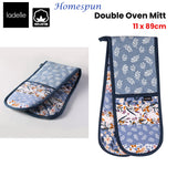 Ladelle Homespun Double Oven Mitt 17 x 89 cm - Front View