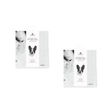 Set of 2 Delightful Dogs Cotton Kitchen Tea Towels 50 x 70 cm French Bulldog - Front View