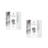 Set of 2 Delightful Dogs Cotton Kitchen Tea Towels 50 x 70 cm Labrador - Front View