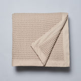 Logan and Mason Luxe 100% Cotton Waffle Blanket for Queen/King Beds