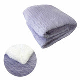 Ardor Liam Lilac Winter Fleece Blanket with Sherpa Reverse 150x200cm