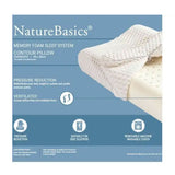 Alastairs Nature Basics Contour Memory Foam Pillow - 38 x 58 cm