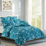 Eden Tropical Lattice Quilt Cover Set - King Size by Georges Fine Linens