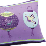 Jiggle & Giggle Butterfly Lantern Filled Oblong Cushion 30 cm x 50 cm - Front View