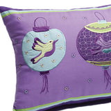 Jiggle & Giggle Butterfly Lantern Filled Oblong Cushion 30 cm x 50 cm - Side View