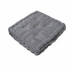 Rans Boxed Herringbone Chair Cushion Pad 40 x 40 + 7 cm Black