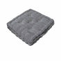 Rans Boxed Herringbone Chair Cushion Pad 40 x 40 + 7 cm Black