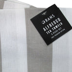 Rans Alfresco Stripes Cotton Set of 3 Tea Towels 45 x 65 cm Grey