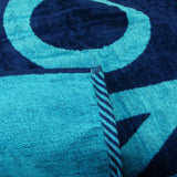 Rans Premium Cotton Jacquard Beach Towel Vacation - Front View
