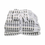 Jenny Mclean Pom Pom Cotton Set of 7 Towel Set Grey Tones