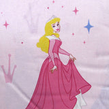Disney Princess Pink Quilt Cover Set Single - Front View