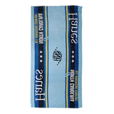 100% Cotton Velour Beach Towel - Hanes Blue