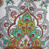 100% Cotton Cover Lightly Quilted Coverlet Set Abigail Queen - Side View