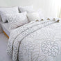 100% Cotton Coverlet Set Eliana Queen