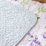 100% Cotton Lightly Quilted Coverlet Set Gabby Queen 230 x 250 cm - Top-Down View