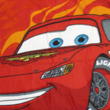 Lightning McQueen Printed Polar Fleece Throw Rug 130 x 160 cm - Side View
