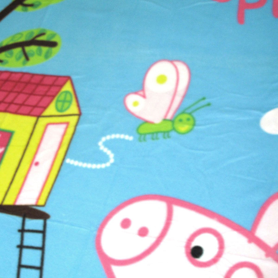 Peppa Pig Tree House Printed Polar Fleece Throw Rug 130 x 160 cm, image 3