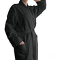 Jason 240GSM Waffle Polyester Cotton Kimono Ebony