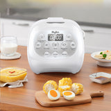 Kylin Electric Ceramic Pot 3 Cup Mini Rice Cooker 1.2L AU-K1012 - Close-Up Angle