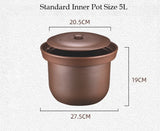 Kylin Electric Purple Clay Pot Slow Cooker 5L - K2021 - Extra Image