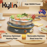 Kylin Electric 1500W Hotpot with Stainless Steel Inner Pot 4L AU-K2011 - Extra Image