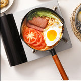 Justcook 20cm JSHS-IH1420XP-2 Xueping Pot - Black - Rear View