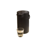 Kylin 304 Stainless Steel Air Press Pot Beverage Dispenser 2.5L - Black
