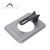Justcook JSHS-FPG01-h Tamago Fry Pan Lid Grey 13X18cm - Front View