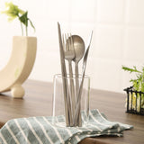 Kylin 304 Stainless Steel Classic Chopstick - Snow Gray - Rear View