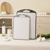 Kylin 316 Stainless Steel Double Side Cutting Single Board 39*26cm One piece - Top-Down View