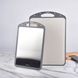 Kylin 316 Stainless Steel Double Side Cutting Board 46*31cm - Side View
