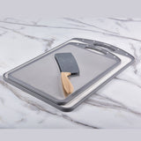 Kylin 316 Stainless Steel Double Side Cutting Board 46*31cm - 45-Degree Angle