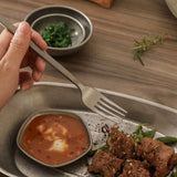 Kylin 420 Stainless Steel Classic Steak Knife - Snow Gray