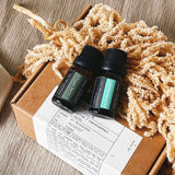 Kylin Aromatherapy Essential Oil Set Of 3 Assorted - Rear View