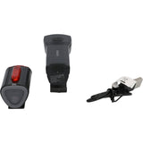 Fischer LED Bike Light Set 30Lux USB with rear floor light - Extra Image