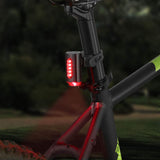 FischerBicycle Rear Light with 360 Floor Light for More Visibility and Protection, Rechargeable Battery - Extra Image
